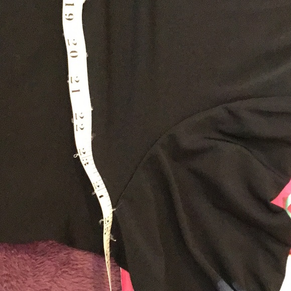 Brand New Kate & Mallory Solid Black Zipper Side-2X - Picture 6 of 14